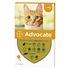 ADVOCATE PIPETA GATO 0-4 KG