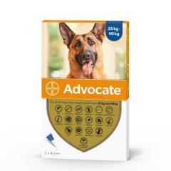 ADVOCATE PIPETA PERRO 25 A 40 KG
