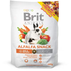 BRIT ANIMALS SNACK ALFALFA 100 GR