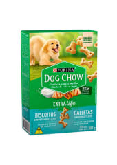 DOG CHOW GALLETAS POLLO & LECHE CACHORROS TODOS LOS TAMAÑOS
