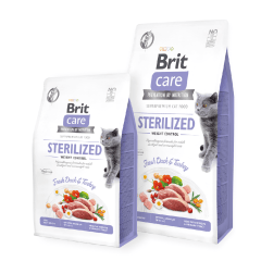 BRIT CARE CAT GRAIN FREE STERELIZED WEIGHT CONTROL
