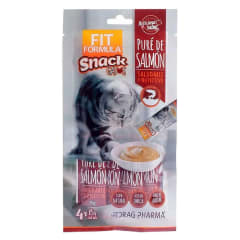 SNACK FIT PURE SALMON GATO 4 SACHET