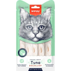 WANPY CREAMY TREAT TUNA & SCALLOP