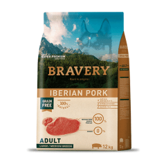 BRAVERY IBERIAN PORK ADULT LARGE/MEDIUM BREEDS