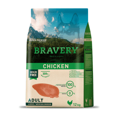 BRAVERY CHICKEN ADULT LARGE/MEDIUM BREEDS