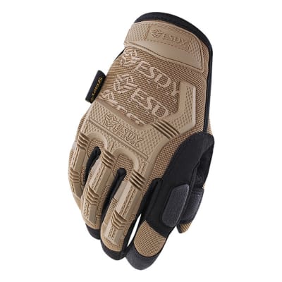 GUANTES PROTECCIÓN GOMA ESDY COYOTE