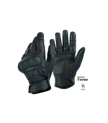 GUANTES POLICE KEVLAR NEGRO