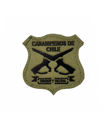 PARCHE ESCUDO CARABINEROS1