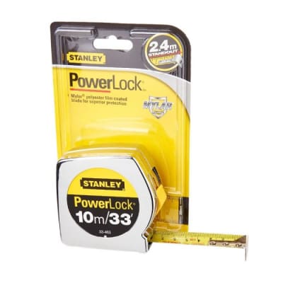 CINTA METRICA 10M ACERO STANLEY 33-463S1