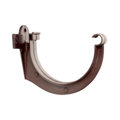 SOPORTE CANALETA PVC MARRON