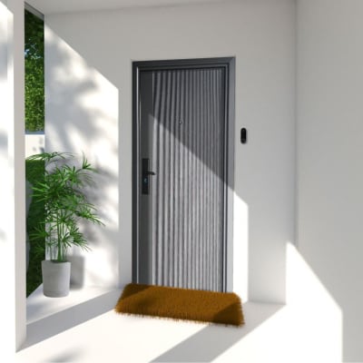 KIT (MARCO, PUERTA, CERRADURA) MODELO TC2402 2050X960 APERTURA DERECHA1