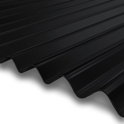PL MICRO ONDULADA PREPINTADA NEGRA 0.35X796X2.5MTS(AU-736MM)1