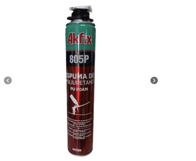 ESPUMA EXPANSIVA 750ML AKFIX P/PISTOLA