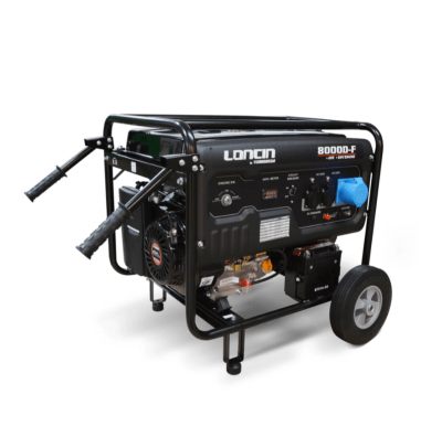 GENERADOR 7000W 7KVA GASOLINA LONCIN LC8000DDC1