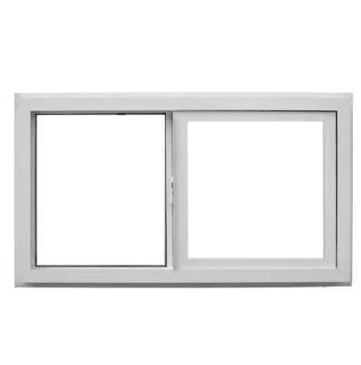 VENTANA PVC 91X50CM VIDRIO 4MM