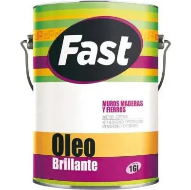 OLEO BRILLANTE GL NEGRO FAST TRICOLOR