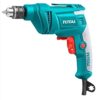 TALADRO ELECTRICO 450W 6.5MM 4300RPM TOTAL TD45061