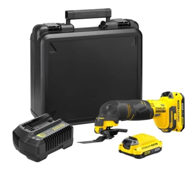 HERRAMIENTA MULTIUSO OSCILANTE INALAMBRICO 20V 2/BAT - C/CARG STANLEY SCT500D2K-B22