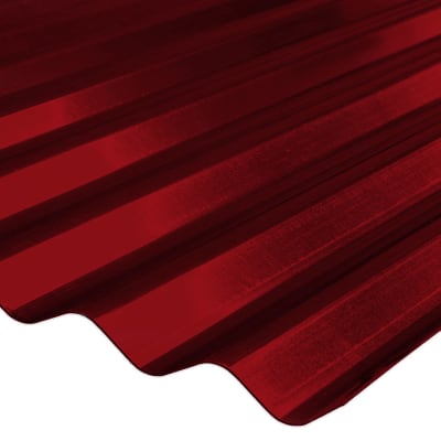 PL ACANALADA PREPINTADA ROJO TERRACOTA 0.35X851MMX2MTS(AU 762MM)1