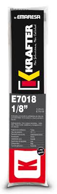 SOLDADURA KRAFTER 7018 1/8 1KG
