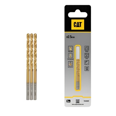 BROCA METAL 2.5MM CAT DA02002