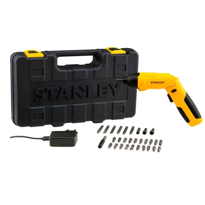 ATORNILLADOR 4V CON MALETA Y ACCESORIOS STANLEY SCS4K-B2C
