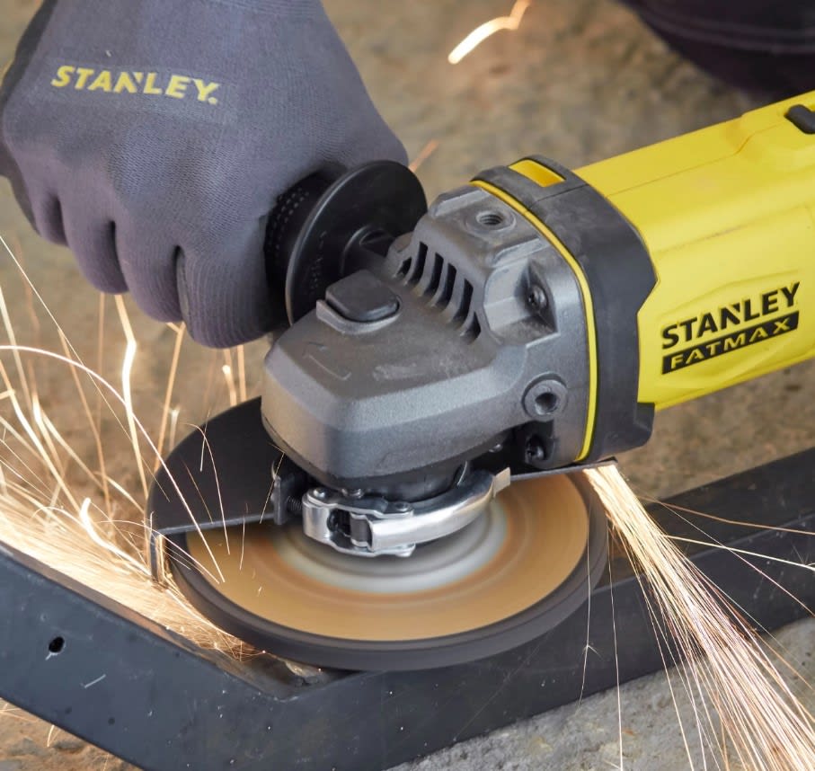 ESMERIL ANGULAR INALAMBRICO 4 1/2 20V S/BAT - S/CARG STANLEY SCG400-B2 0