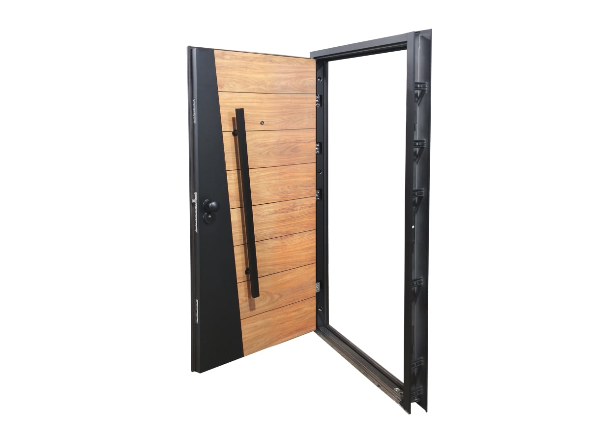 Puerta de Seguridad Acero 96x205x7 cms 13 puntos T03 apertura izquierda2