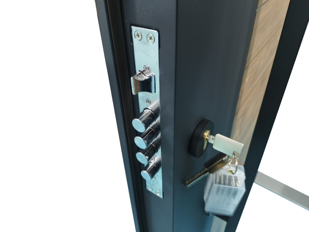 Puerta de Seguridad Acero 96x205x7 cms 13 puntos T02 apertura derecha2