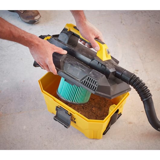 ASPIRADORA HUMEDO Y SECO INALAMBRICA 20V S/BAT - S/CARG STANLEY SCV002-B22