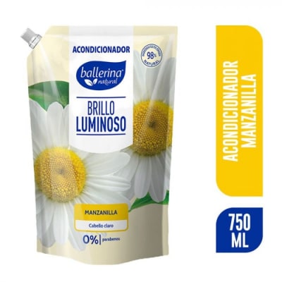 Acondicionador Ballerina Manzanilla 750ml Doypack