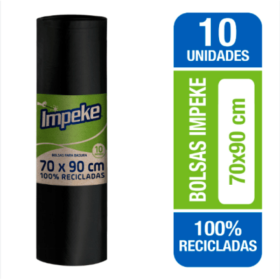 BOLSA BASURA IMPEKE 70X90
