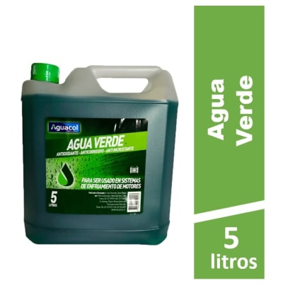 Agua Verde 5 Aguacol Litros