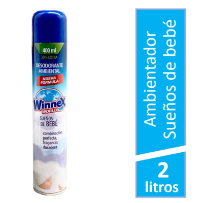 Desodorante Ambiental Winnex 400ml Bebe1