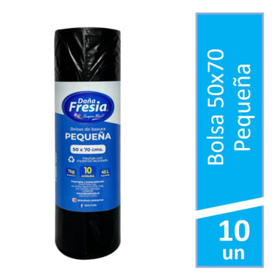 BOLSA BASURA DOÑA FRESIA 50X70 - 10 UNIDADES