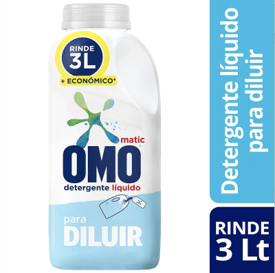 DETERGENTE OMO PARA DILUIR 3 LITROS