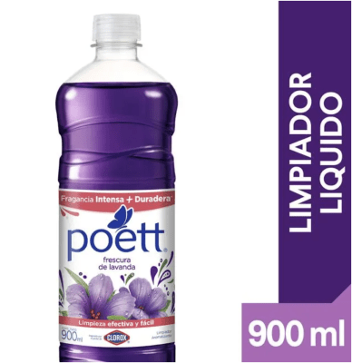 LIMPIA PISO POETT 900ML FRESCURA DE LAVANDA1