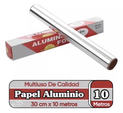 Papel Aluminio Foil 10 Metros