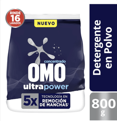 Detergente Omo Matic Polvo 800grs1