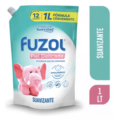 Suavizante Fuzol Piel Delicada 1 Litro Doypack