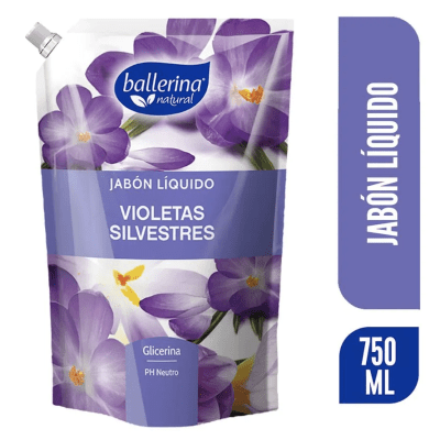 JABÓN BALLERINA VIOLETAS SILVESTRES 750ML1