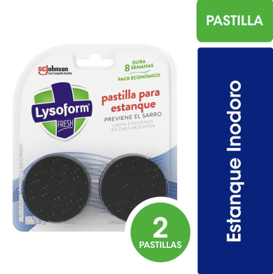 PASTILLAS PARA ESTANQUE LYSOFORM 2 UNIDADES