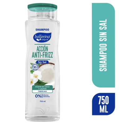 SHAMPOO BALLERINA ACEITE DE COCO JAZMÍN 750ML