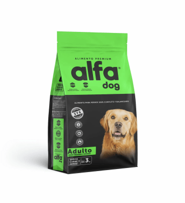 ALFA DOG ADULTO PREMIUM CARNE Y ARROZ 3 KILOS1