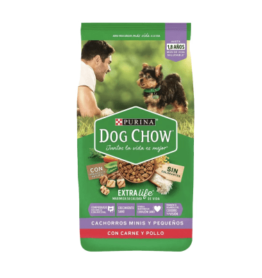 PURINA DOG CHOW CARNE Y POLLO 3 KILOS CACHORROS MINIS Y PEQUEÑOS1