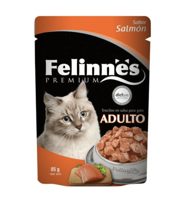 FELINNES CAT ADULTO SABOR SALMÓN 85GRS1