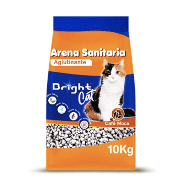 ARENA SANITARIA AGRUTINANTE BRIGHT AROMA CAFÉ MOCA 10 KILOS
