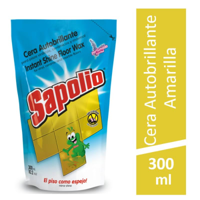 Cera Liquida Sapolio Doypack Amarilla 300ml1