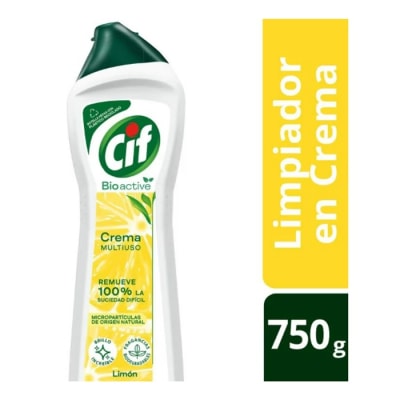 Limpiador Crema Cif 750 Gr Limón1