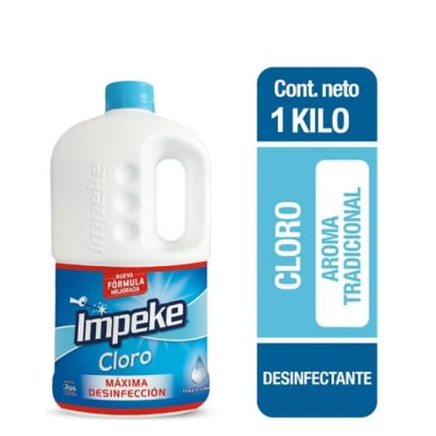 Cloro Tradicional Impeke 1 Litro1